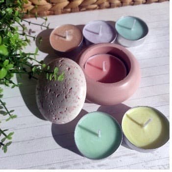 Velas de té - Productos artesanales